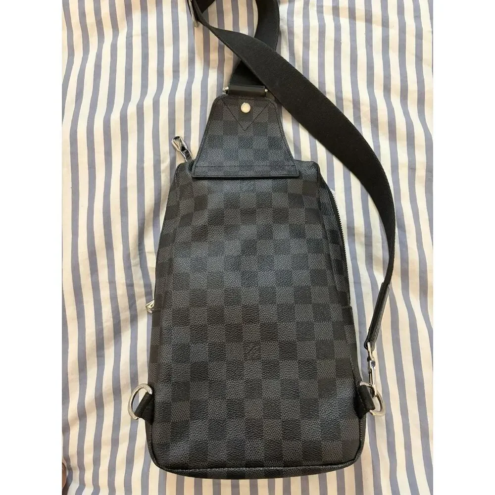 Louis Vuitton Avenue Sling Bag Damier Graphite Crossbody